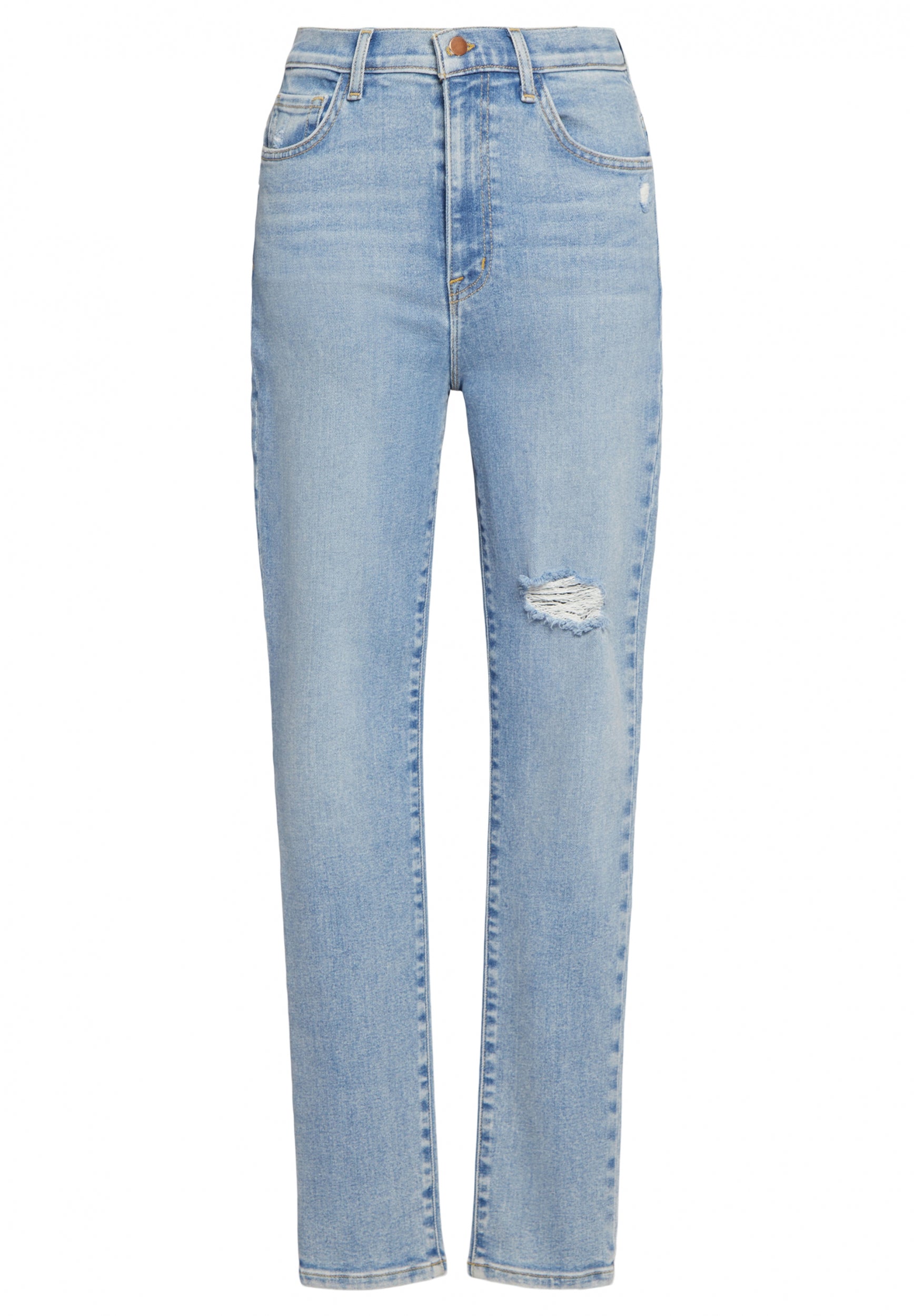 The Freeway High Rise Cigarette Jean Camino Light Blue | Camino