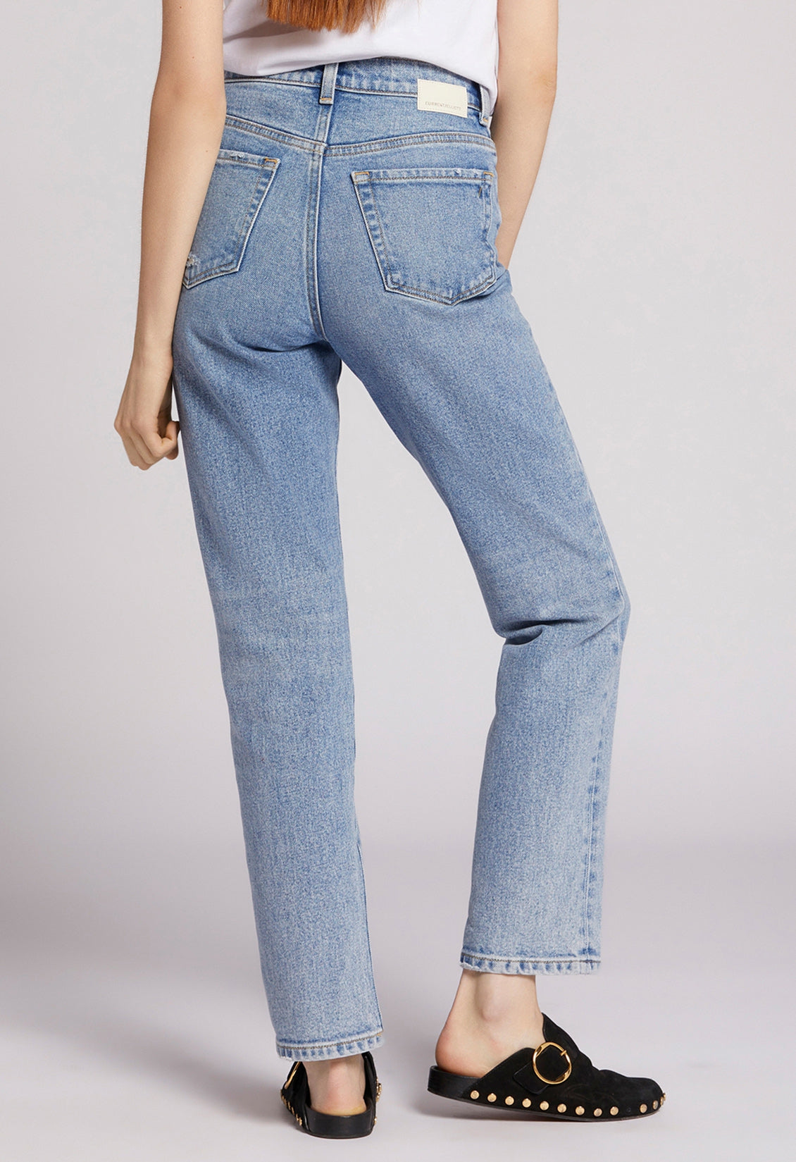 The Soulmate High Rise Slim Straight Jean Camino Light Blue | Camino