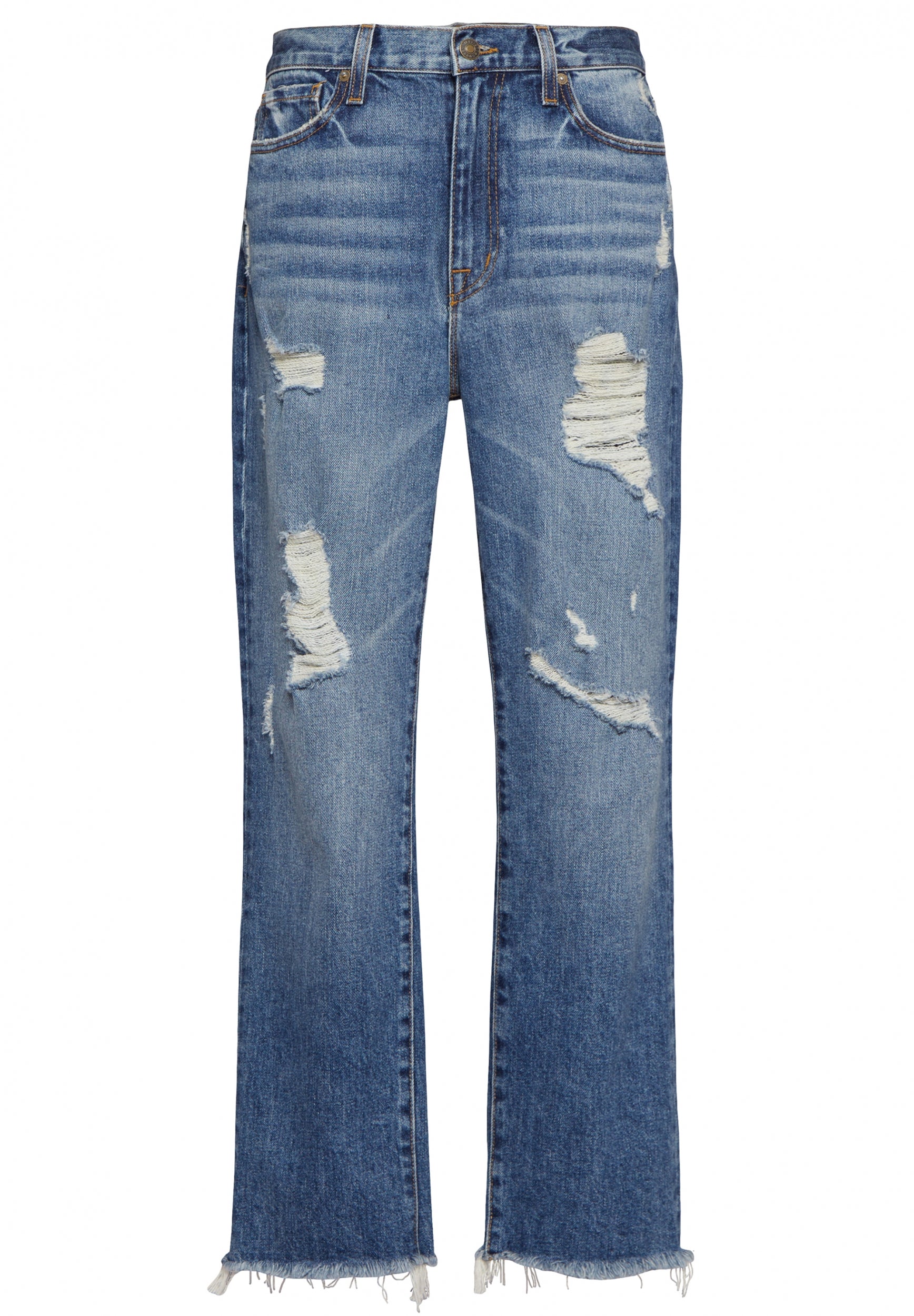 The Boyfriend Original Fit Jean Dunes Medium Blue | Dunes Destructed