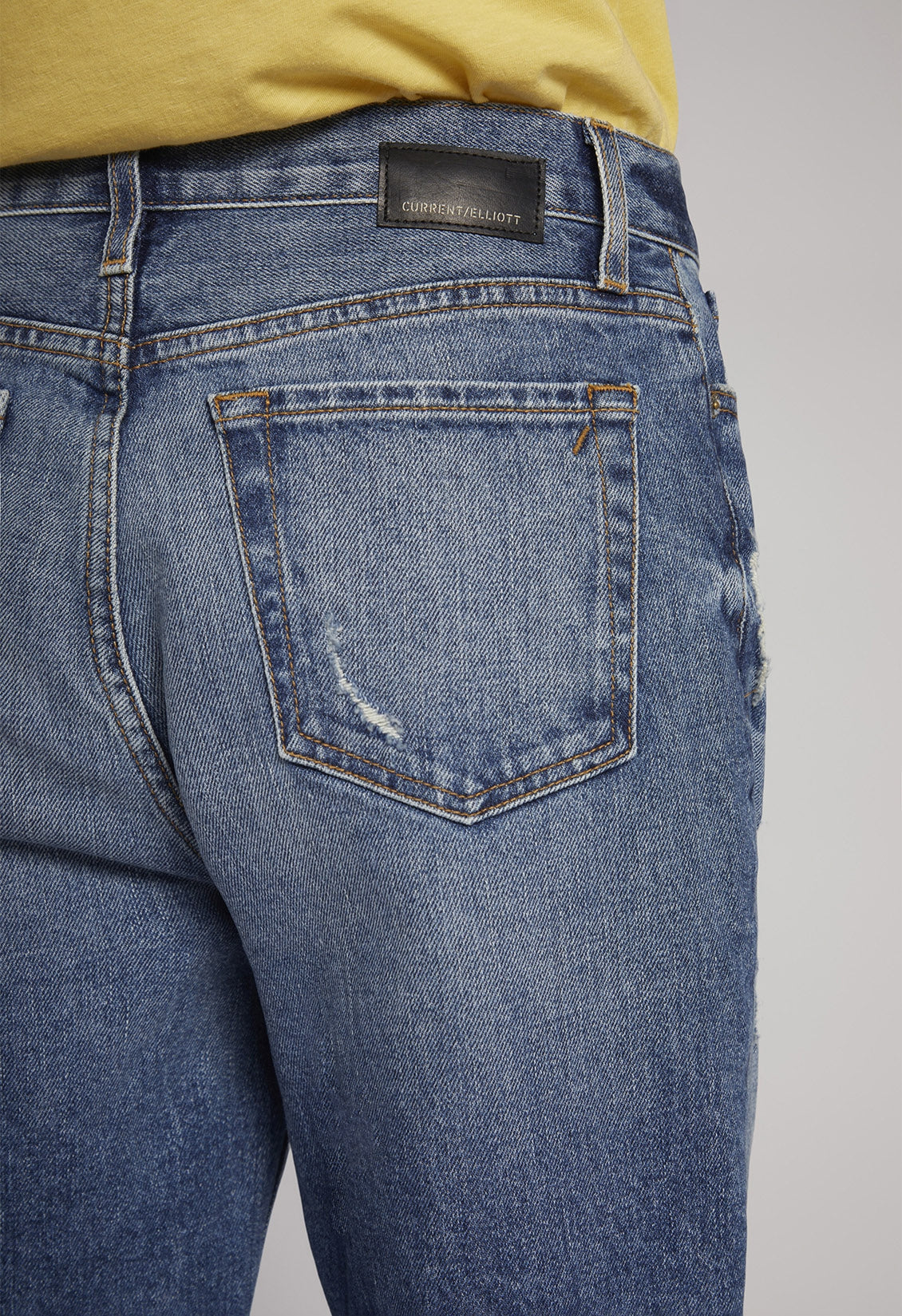 The Boyfriend Original Fit Jean Dunes Medium Blue | Dunes Destructed