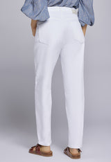 The Jaunt Balloon Leg Jean in White Blanc | Blanc