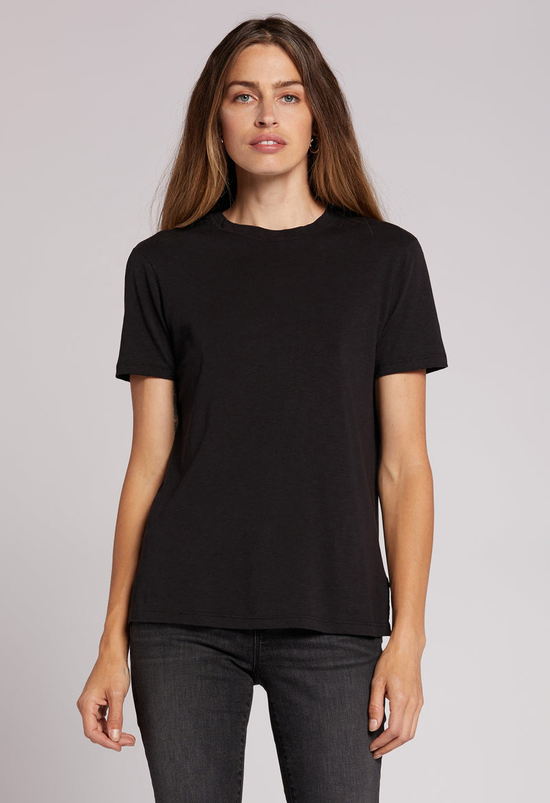 The Flame Cotton T-Shirt Black | Black