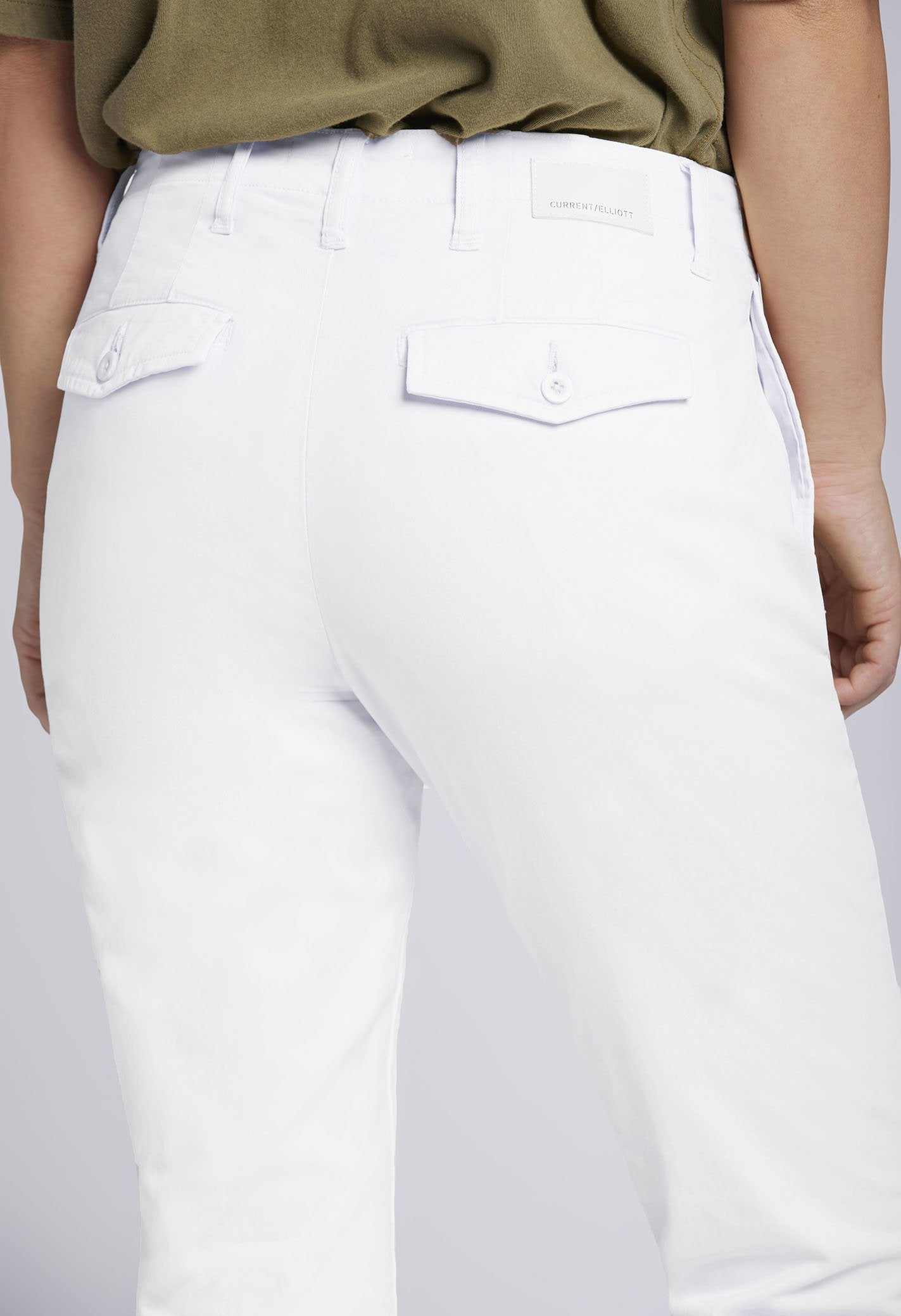 The Captain Trouser White | Blanc