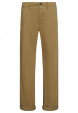 The Captain Relaxed Chino Jean Basil Green | Basil